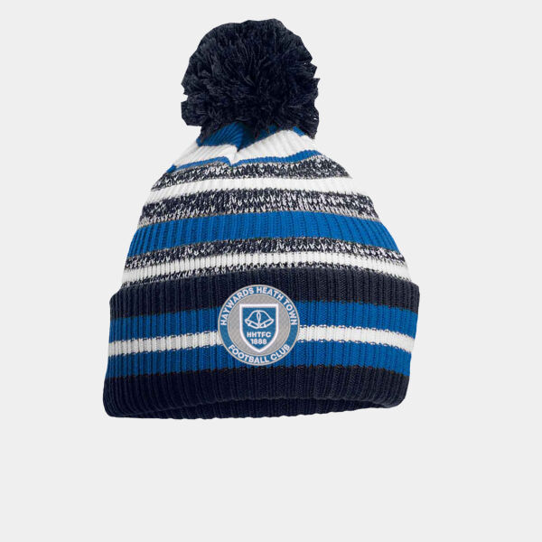 Fleeced Striped Beanie Thumbnail